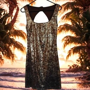 Sequin Sleeveless Dress